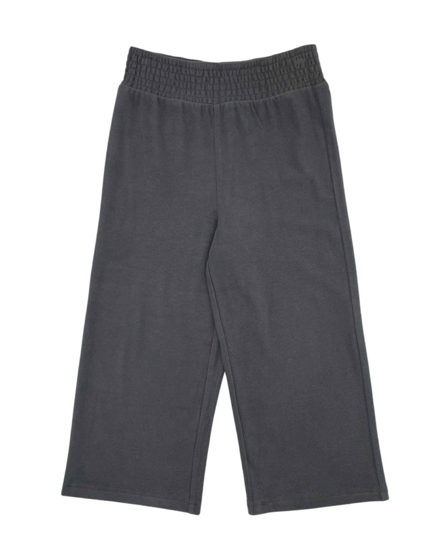 Girls Feather 4 Arrow Loungewear | Forever Hacci Pant Charcoal