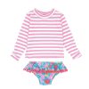 Babies Feather 4 Arrow Swim | Sandy Toes Baby Swimsuit Prism Pink