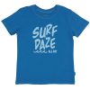 Babies Feather 4 Arrow Tops | Surf Daze Vintage Tee Seaside Blue