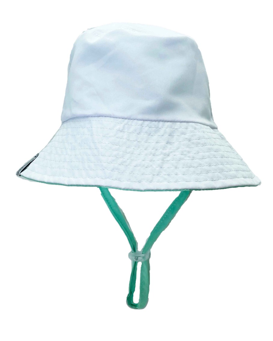 Boys Feather 4 Arrow Hats | Suns Out Reversible Bucket Hat Beach Glass