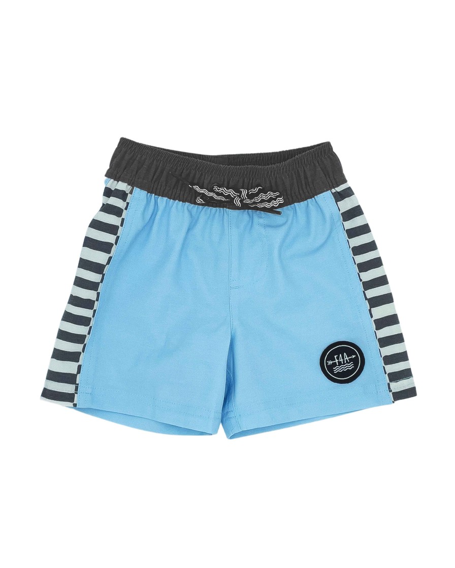 Babies Feather 4 Arrow Swim | Double Check Baby Trunk Crystal Blue