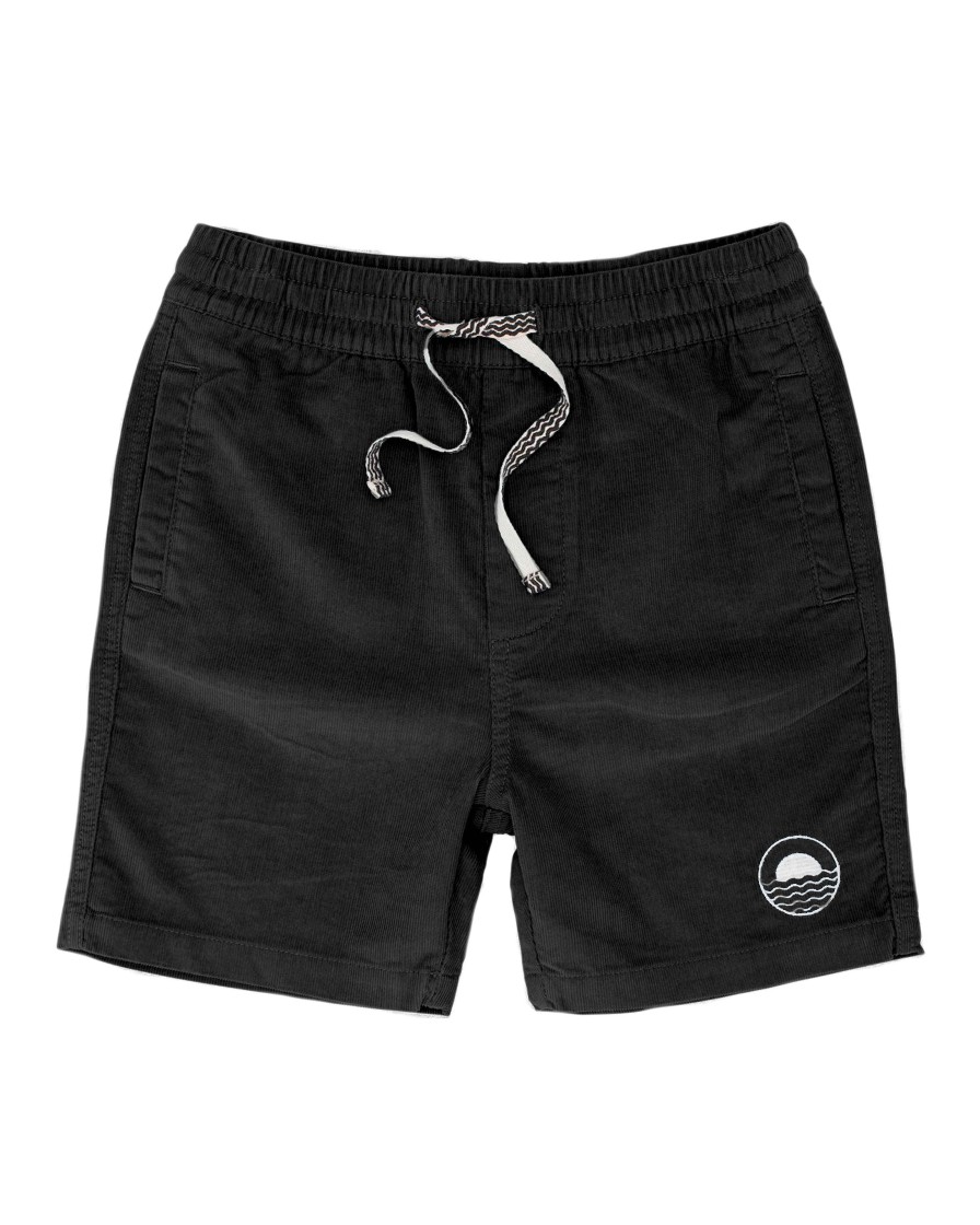 Boys Feather 4 Arrow Shorts | Line Up Shorts Black