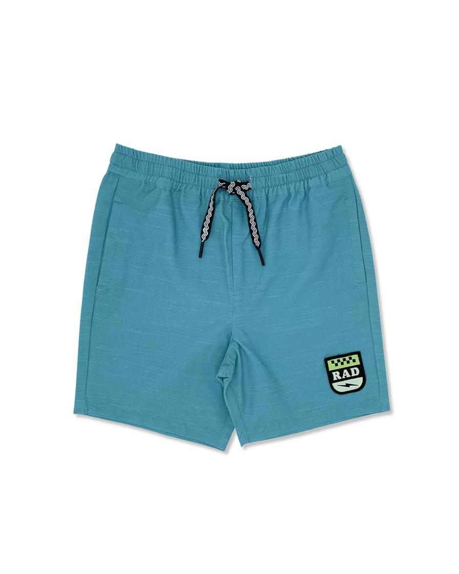 Babies Feather 4 Arrow Bottoms | Seafarer Baby Boy Hybrid Short Stillwater