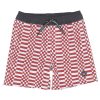 Boys Feather 4 Arrow Trunks | Double Check Volley Trunk Chili Pepper