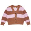 Girls Feather 4 Arrow Sweaters | Indie Cardigan Cherry Blossom