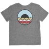 Babies Feather 4 Arrow Tops | Icon Vintage Tee Heather Gray