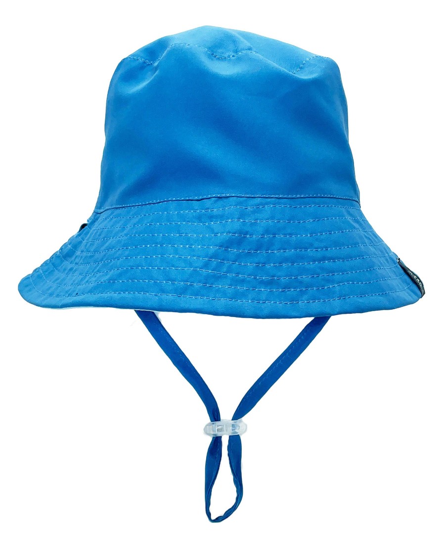 Boys Feather 4 Arrow Hats | Suns Out Reversible Bucket Hat Seaside Blue