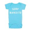 Babies Feather 4 Arrow Graphic One-Pieces | Surf Bandito One Piece Blue Grotto