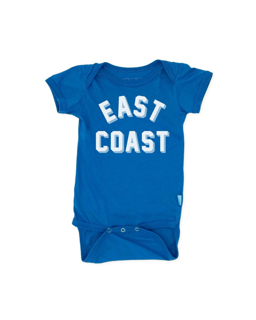 Babies Feather 4 Arrow Graphic One-Pieces | East Coast One Piece Seaside Blue