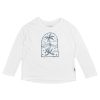 Girls Feather 4 Arrow Longsleeves | Night And Day L/S Tee White