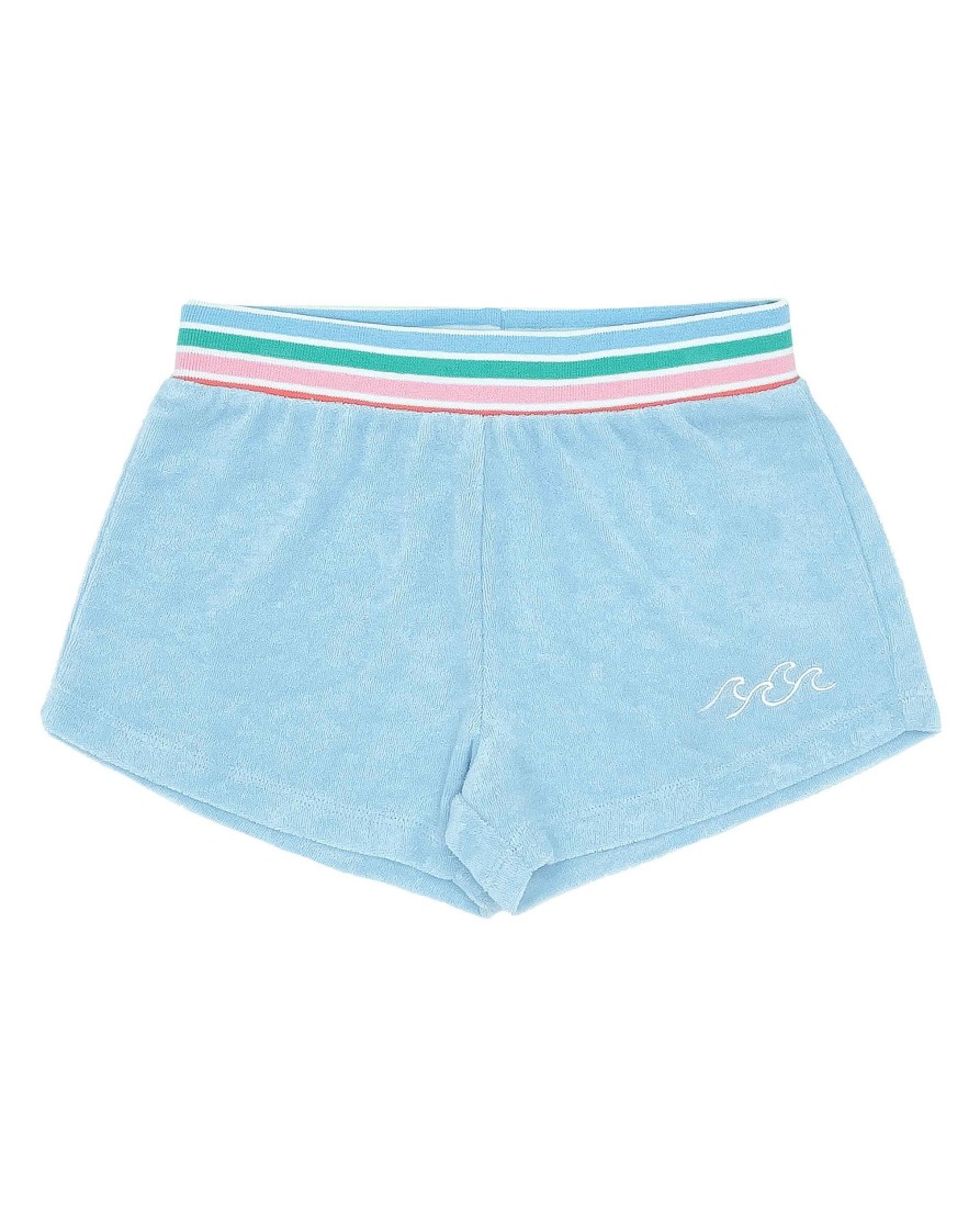 Girls Feather 4 Arrow Shorts | Rivi Short Crystal Blue