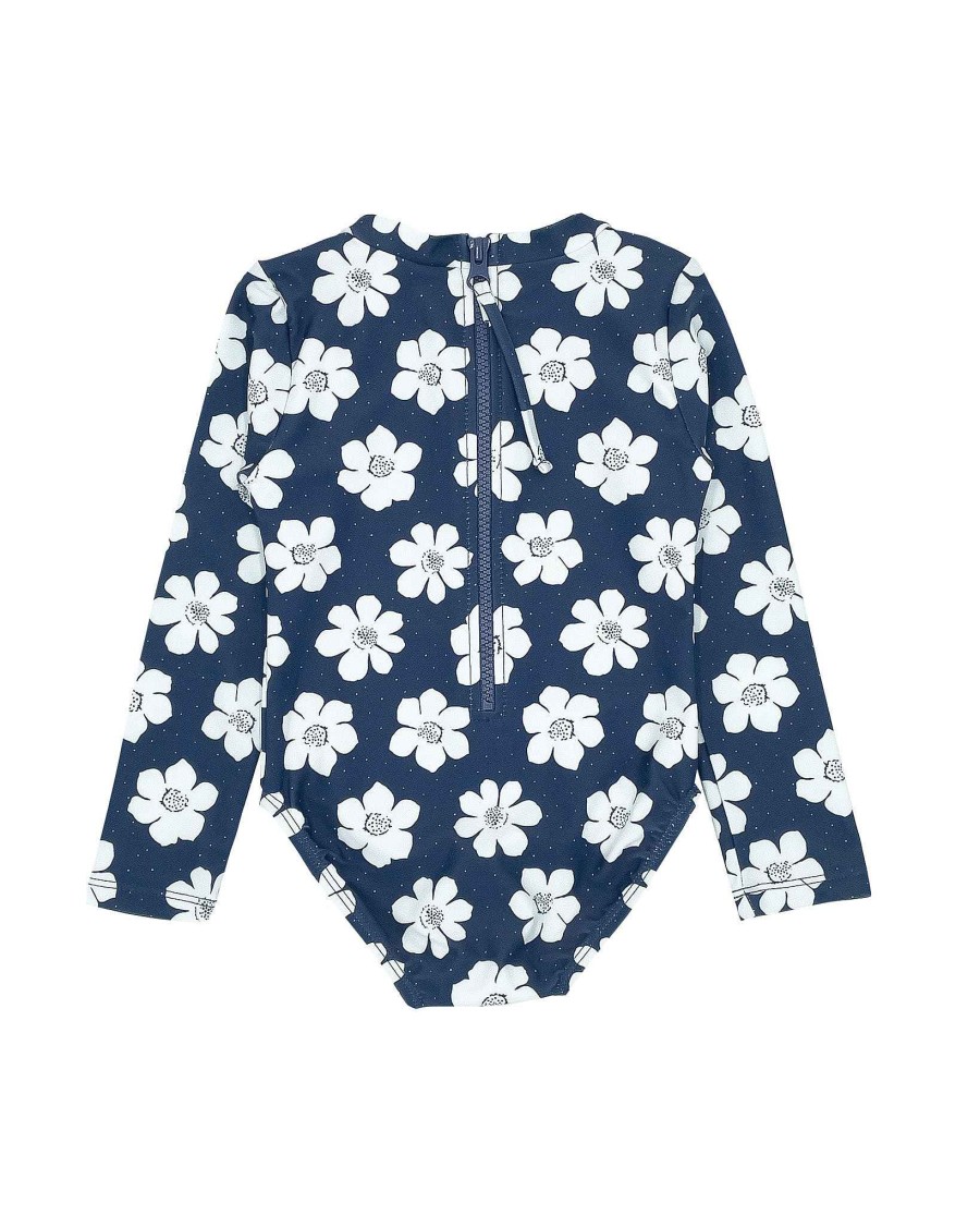 Babies Feather 4 Arrow Swim | Wave Chaser Baby Surf Suit Navy