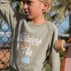 Boys Feather 4 Arrow Matching Sets | Outsiders Fleece Pullover Sage