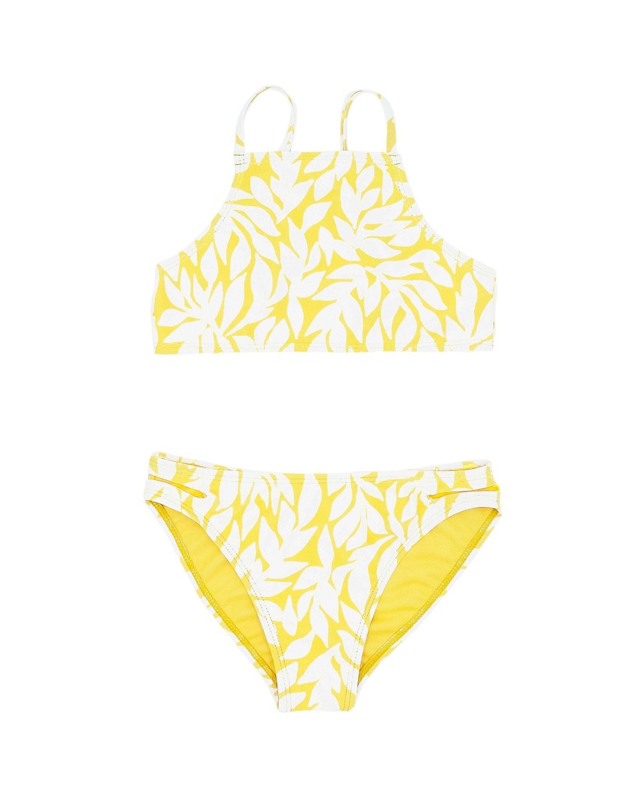 Girls Feather 4 Arrow Two Pieces | Sunray Bikini Sunshine