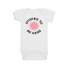 Babies Feather 4 Arrow Graphic One-Pieces | Stoked To Be Here One Piece White