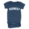 Babies Feather 4 Arrow Graphic One-Pieces | Midwest One Piece Navy