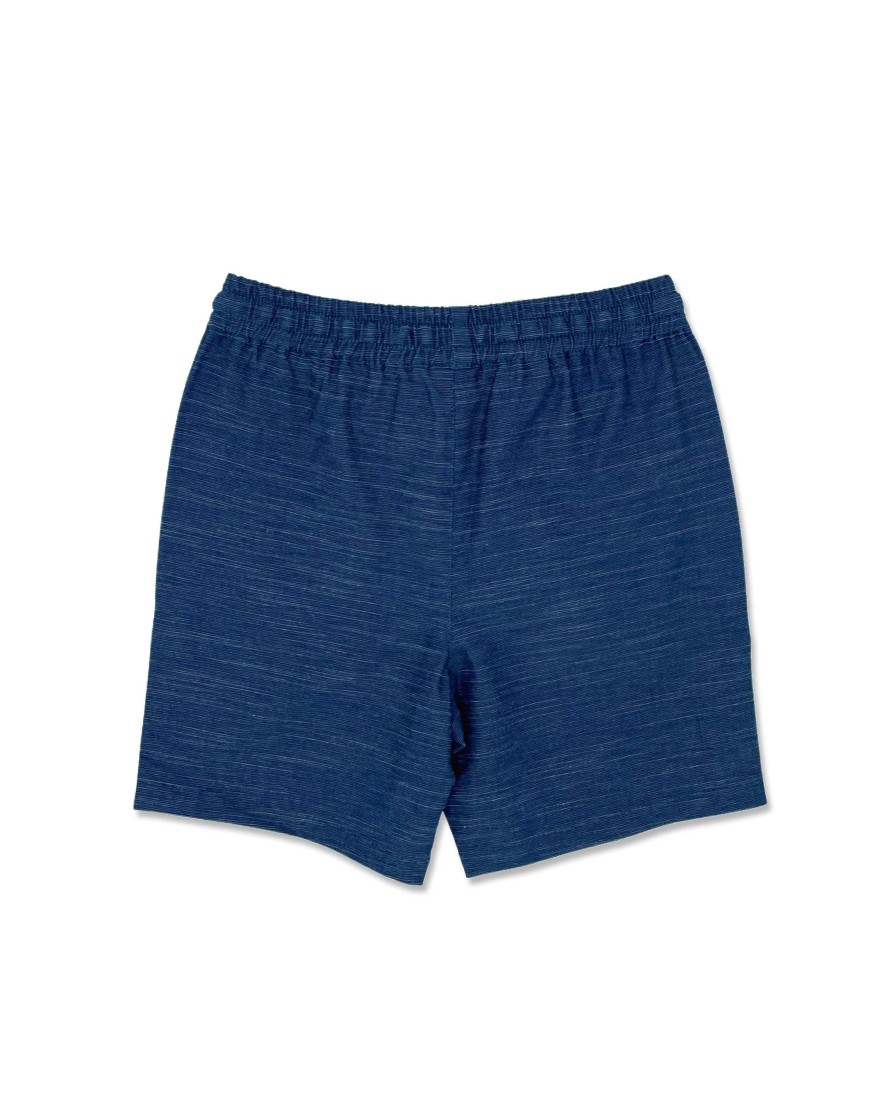 Babies Feather 4 Arrow Bottoms | Seafarer Baby Boy Hybrid Short Navy