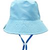 Boys Feather 4 Arrow Hats | Suns Out Reversible Bucket Hat Seaside Blue