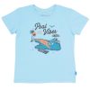 Boys Feather 4 Arrow Graphic Tees | Pool Vibes Vintage Tee Crystal Blue