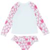 Girls Feather 4 Arrow Two Pieces | Fun In The Sun Two-Piece Swimsuit Prism Pink