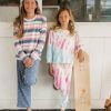 Girls Feather 4 Arrow Pullovers | Luca Hacci Pullover Autumn Stripe