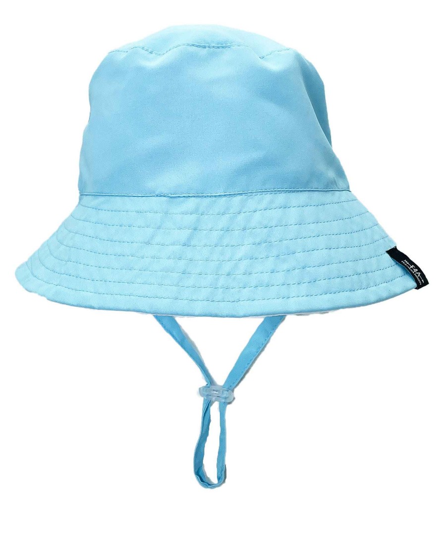 Boys Feather 4 Arrow Hats | Suns Out Reversible Bucket Hat Crystal Blue