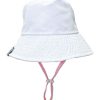 Girls Feather 4 Arrow Hats | Suns Out Reversible Bucket Hat Fairy Tale Pink