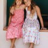 Girls Feather 4 Arrow Maxi | Solstice Dress Sugar Coral