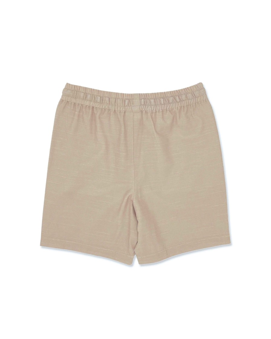 Babies Feather 4 Arrow Bottoms | Seafarer Baby Boy Hybrid Short Toasted Almond