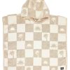 Boys Feather 4 Arrow Ponchos | El Ray Poncho Sand