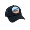 Boys Feather 4 Arrow Hats | Wave Nomad Trucker Hat Black