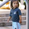 Babies Feather 4 Arrow Swim | In The Barrel Baby S/S Rashguard Charcoal