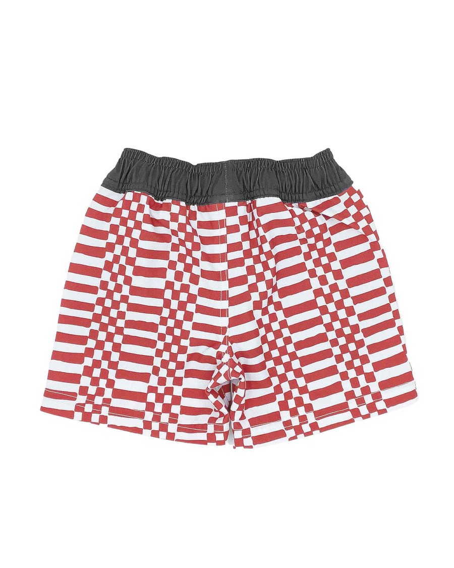 Babies Feather 4 Arrow Swim | Double Check Baby Volley Trunk Chili Pepper