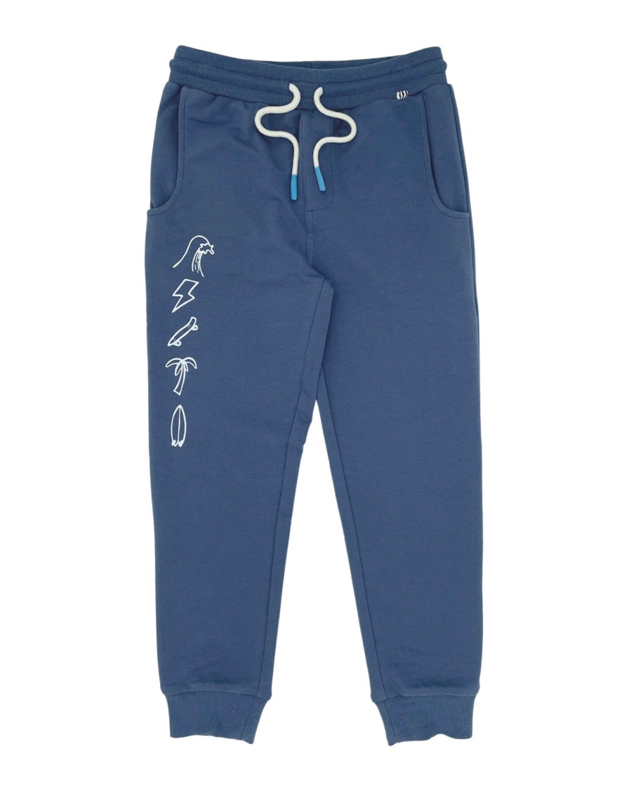 Boys Feather 4 Arrow Matching Sets | High Tide Jogger Navy