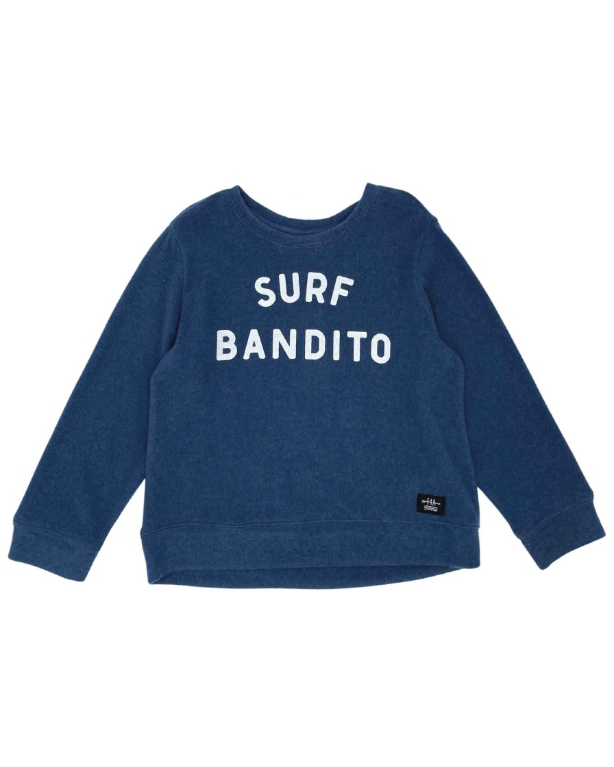 Boys Feather 4 Arrow Pullovers | Surf Bandito Hacci Pullover Navy