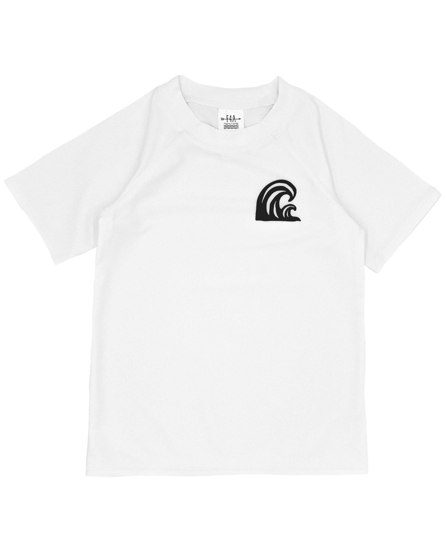 Babies Feather 4 Arrow Swim | In The Barrel Baby S/S Rashguard White