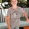 Babies Feather 4 Arrow Tops | Fresh Catch Vintage Tee Heather Gray