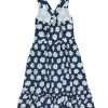 Girls Feather 4 Arrow Maxi | Coast Line Maxi Dress Navy